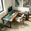 Ciao Garden I  Bàn Làm việc gỗ Epoxy EPX-040
